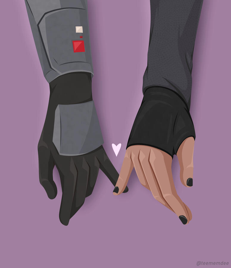 wolfwren hands